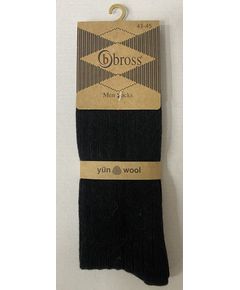 Носки 43-45 черный BROSS 23821