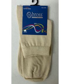 Носки 43-45 бежевый BROSS 23580