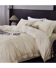 Комплект постельного белья молочный No Brand 24547