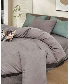 Комплект постельного белья серый No Brand 24558