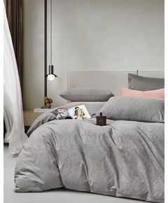 Комплект постельного белья серый No Brand 24559