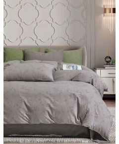 Комплект постельного белья серый No Brand 24557