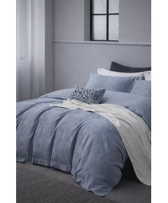 Комплект постельного белья голубой No Brand 24544