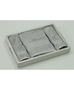 Набор полотенец 35х75,70х140 серый Blumarine 23772