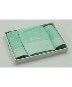 Набор полотенец салатовый Hermes 23776