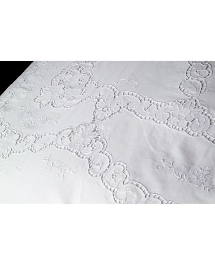 Комплект постельного белья белый No Brand 15405, изображение 2