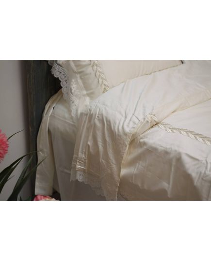 Комплект постельного белья молочный Apollo 20043, изображение 3