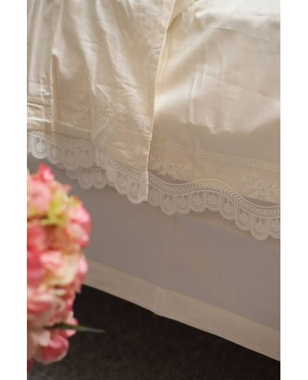 Комплект постельного белья молочный Apollo 20043, изображение 4