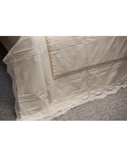 Комплект постельного белья молочный Apollo 20043, изображение 5