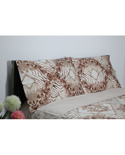 Комплект постільної білизни бежевий No Brand 19895, зображення 4