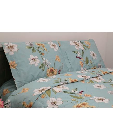 Комплект постельного белья голубой No Brand 20538, изображение 3