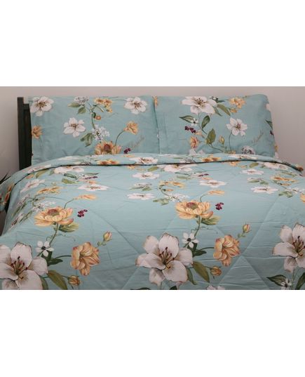 Комплект постельного белья голубой No Brand 20538, изображение 4