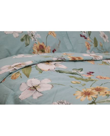 Комплект постельного белья голубой No Brand 20538, изображение 5