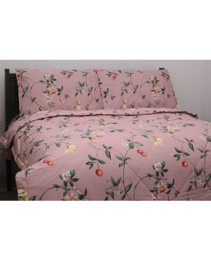 Комплект постельного белья розовый No Brand 20564, изображение 3