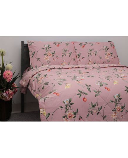 Комплект постельного белья розовый No Brand 20564, изображение 6