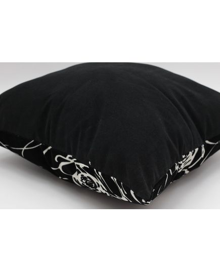 Наволочка 50х50 чорний з білим Cotton Life 20605, зображення 3