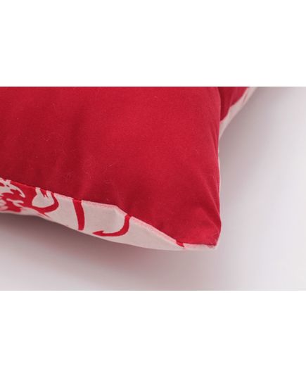 Наволочка красный с молочным Cotton Life 20607, изображение 3