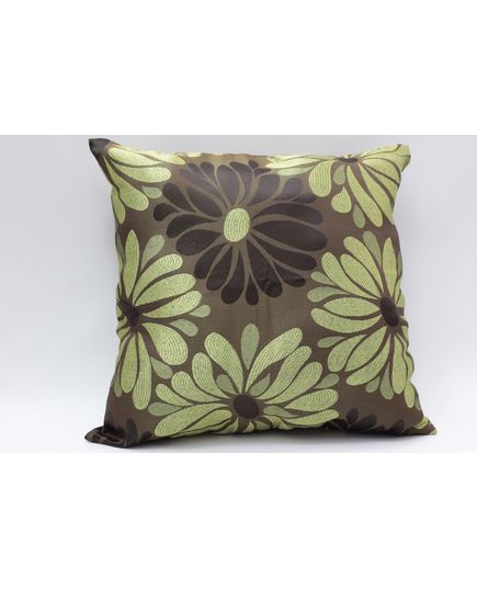 Наволочка коричневий з оливковим Cotton Life 20610, зображення 2