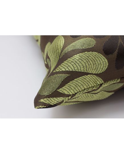 Наволочка коричневий з оливковим Cotton Life 20610, зображення 4