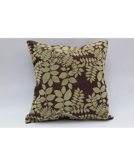 Наволочка коричневый с оливковым Cotton Life 20612, изображение 2