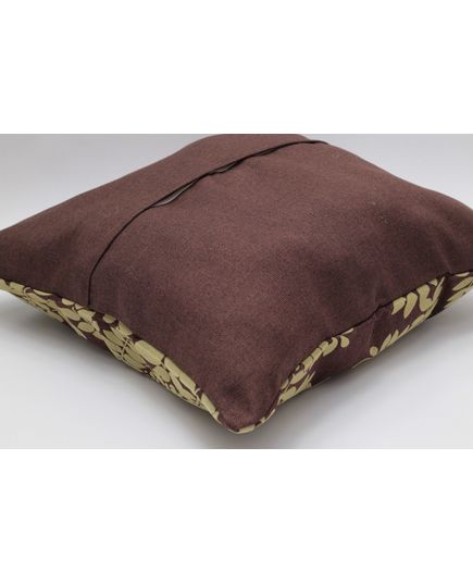 Наволочка коричневый с оливковым Cotton Life 20612, изображение 3