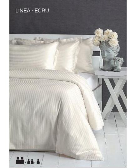 Комплект постільної білизни молочний Pavia 18439, зображення 2