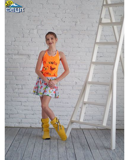 Платье 10 оранжевый Aqua 11035, изображение 6