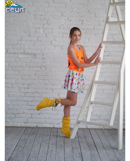 Платье 10 оранжевый Aqua 11035, изображение 7