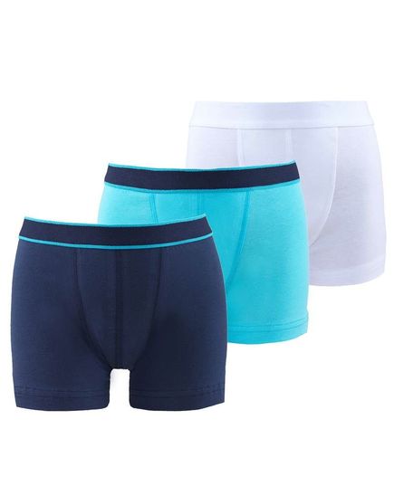 Труси 2-4 білий,синій,голубий Black spade 17663, зображення 2