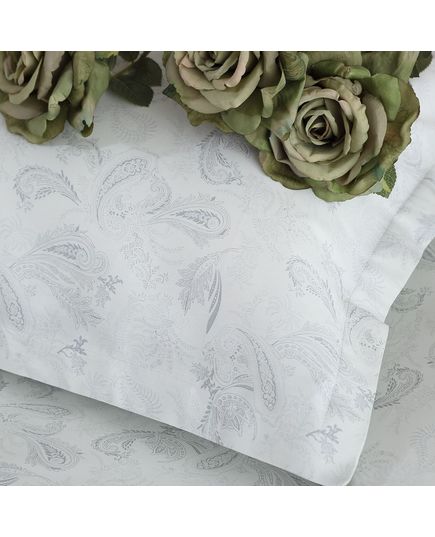 Комплект постільної білизни сірий Pavia 19468, зображення 2