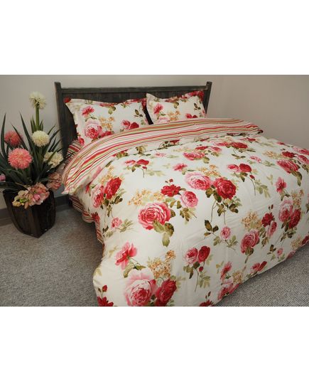 Комплект постільної білизни білий KuNmeng 19557, зображення 2