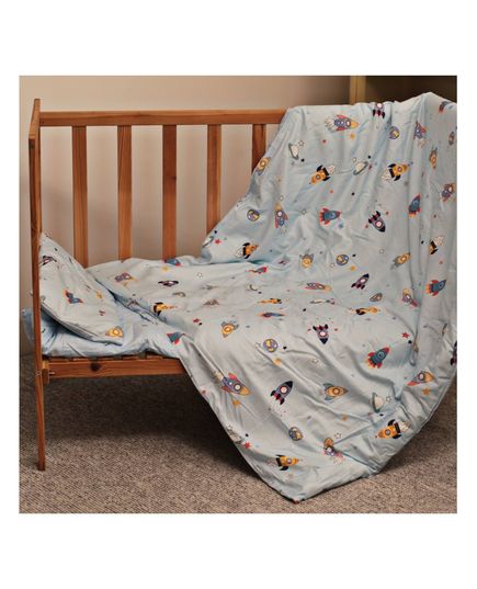 Комплект постельного белья голубой No Brand 19993, изображение 2