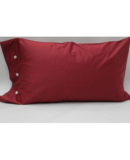 Наволочка 50х70 бордовый Fast Coror 19736, изображение 2
