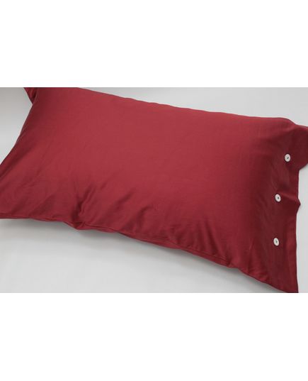 Наволочка 50х70 бордовый Fast Coror 19736, изображение 3