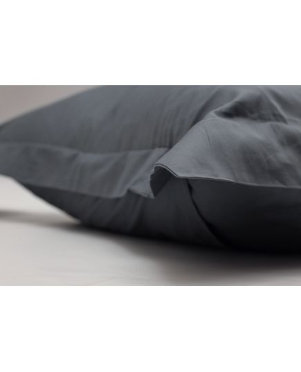 Наволочка 70х70 графит Fast Coror 20626, изображение 3