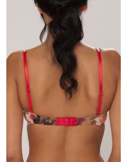 Бюстгальтер 75C красный Reflections 14858, изображение 3