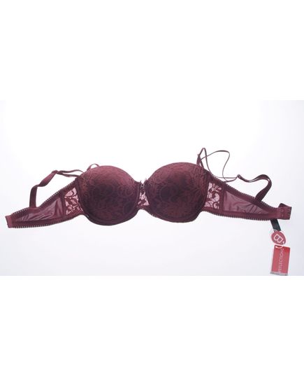Бюстгальтер 70b бордовый Reflections 14076, изображение 4