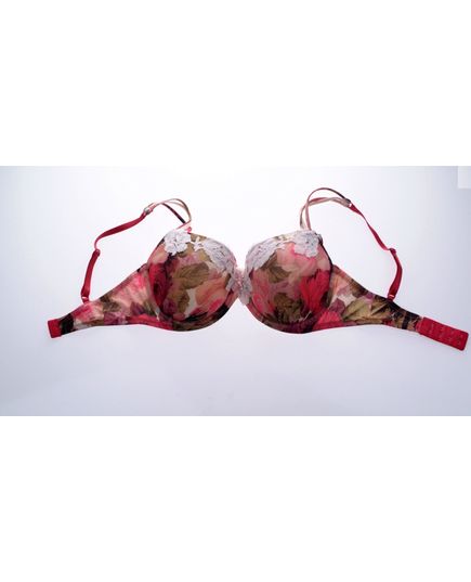 Бюстгальтер 75C красный Reflections 14858, изображение 4