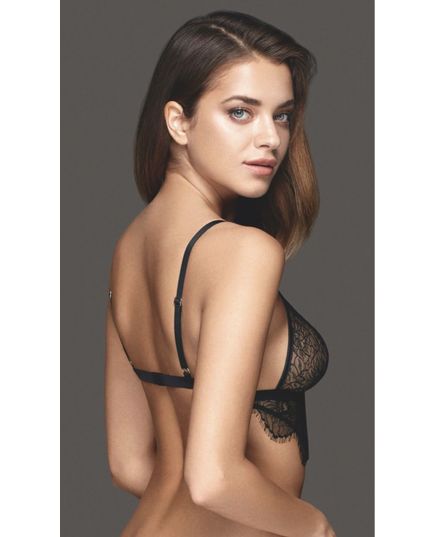 Бюстгальтер 85B чорний Reflections 18288, зображення 2