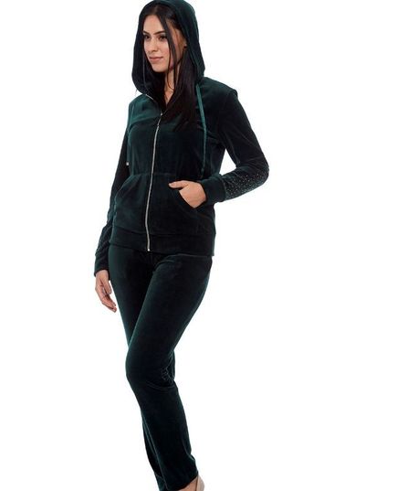 Женский спортивный костюм зеленый Relax Mode 17773, изображение 7