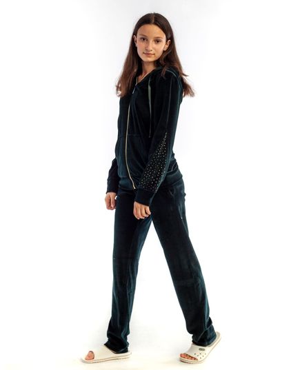 Женский спортивный костюм зеленый Relax Mode 17773, изображение 8