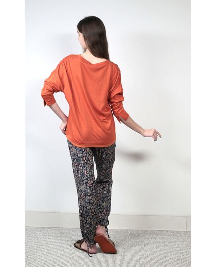 Піжама жіноча S-36 помаранчевий Relax Mode 20102, зображення 3
