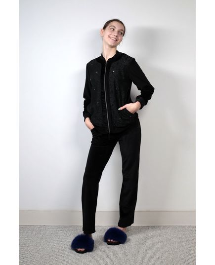 Женский спортивный костюм черный Relax Mode 18779, изображение 2