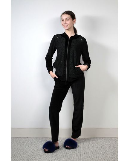 Женский спортивный костюм черный Relax Mode 18779, изображение 4