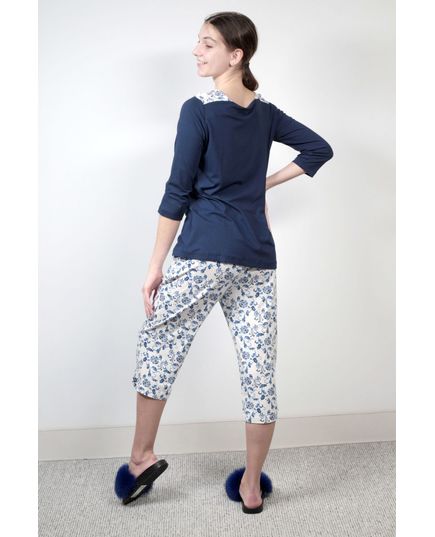 Пижама женская M-38 синий Relax Mode 14629, изображение 5