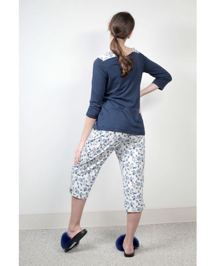 Пижама женская M-38 синий Relax Mode 14629, изображение 6