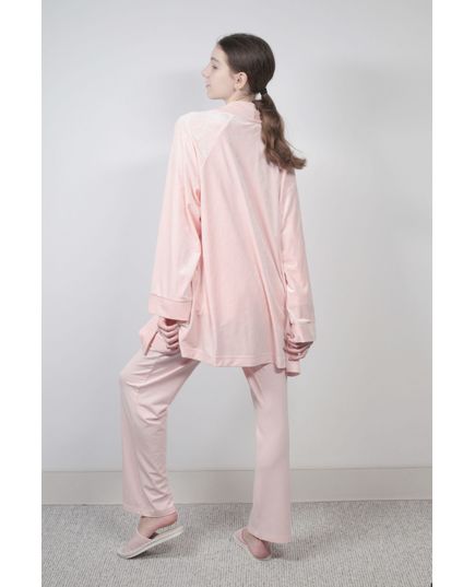 Женский домашний костюм L-40 розовый Aqua 17607, изображение 6
