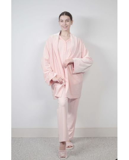 Женский домашний костюм L-40 розовый Aqua 17607, изображение 8