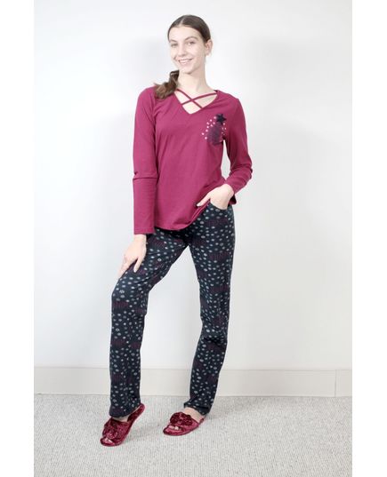 Жіночий домашній костюм Aqua 19504, зображення 3