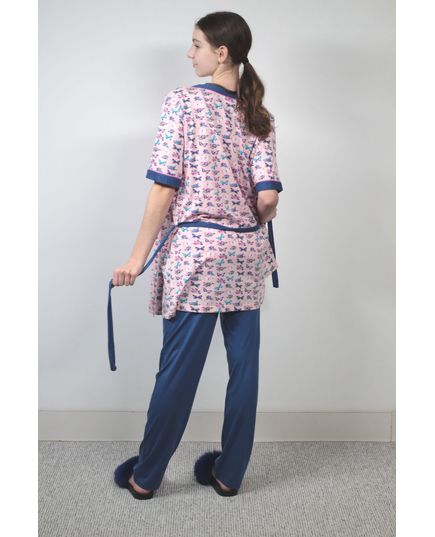 Жіночі комплекти синій з рожевим Sabrina 15899, зображення 6